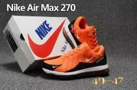 basket nike air max 270 us size orange low